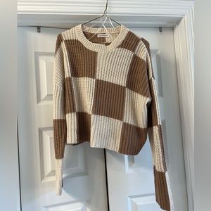 Moon and Madison Color block sweater.